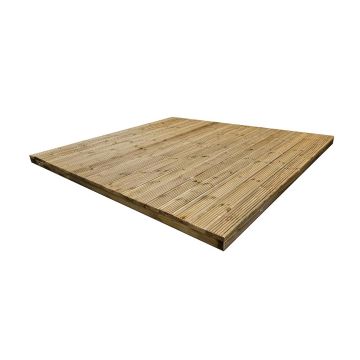 Snowdon Timber Treated Premium Decking Kit (H) 98mm (W) 2.4m (L) 2.4m