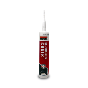Soudal Decorators Caulk White Solvent Free 290ml