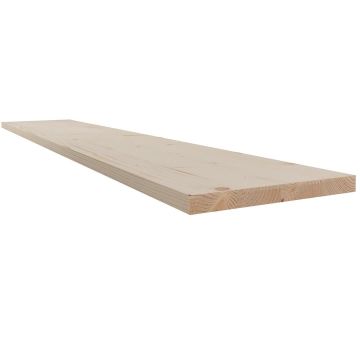 Snowdon Timber Softwood Shelf Board (T) 18mm (W) 200mm (L) 1750mm