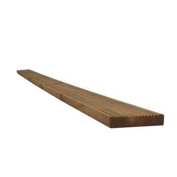 Snowdon Timber Treated Decking Board 10 Pack (L) 2.4m (W) 95mm (T) 19mm