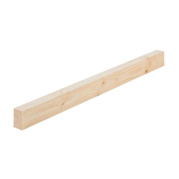 Snowdon Timber Rough Sawn Softwood Timber (T) 47mm (W) 75mm (L) 2.4m - Pack of 4