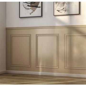 Cheshire Mouldings WPKT5 Pine Slim Dado Wall Panelling Kit (T) 9mm (W) 45mm (H) 2000mm