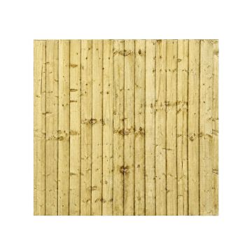 Snowdon Timber Treated Feather Edge Fence Panel (W) 1828mm (H) 1500mm