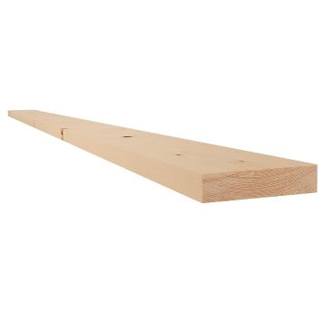Snowdon Timber Reject Untreated 4x1" PAR Timber (T) 20mm (W) 90mm (L) 2.4m