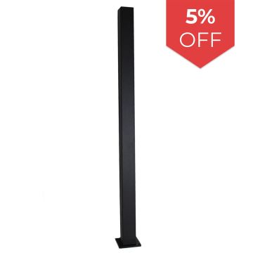 Vista Aluminium Balustrade Post (T) 63mm (W) 65mm (H) 42" - Pack of 4