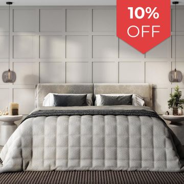 Cheshire Mouldings WPKT19 MDF Panel Strips (T) 9mm (W) 63mm (L) 2400mm