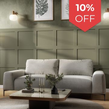 Cheshire Mouldings WPKT20 MDF Panel Strips (T) 9mm (W) 97mm (L) 2400mm