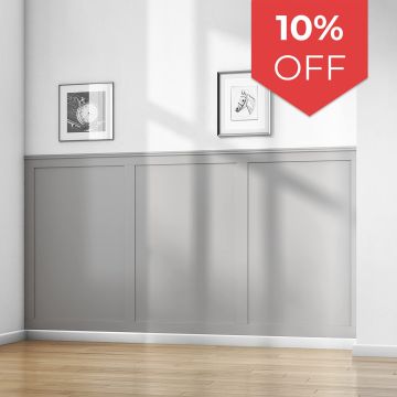 Cheshire Mouldings WPKT2 (MDF) Modern Wall Panelling Kit (H) 2000mm (W) 63mm (T) 9mm