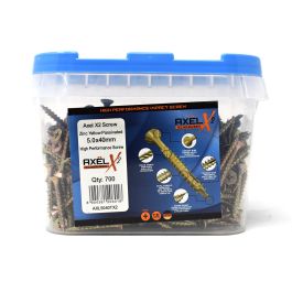 Axel High Performance Woodscrews (Dia) 5.0mm (L) 40mm - Tub of 700 ...
