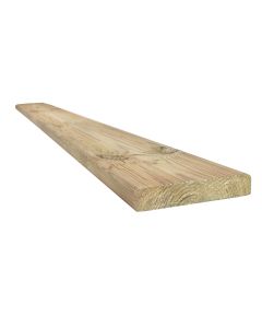 Snowdon Timber Extra-Wide Reject Treated Decking Board 8 Pack (L) 2.4m (W) 145mm (T) 27mm