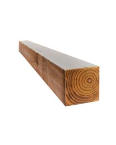 Snowdon Timber Garden FP338 Treated 3x3 Fence Post (H) 2.4m (W) 75mm