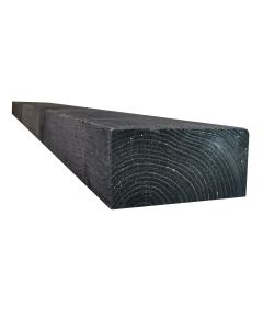 Snowdon Timber Garden Treated Black Sleeper (L) 2.4m (W) 195mm (H) 95mm