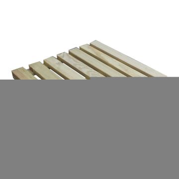 Treated Deck Tile (T) 35mm (W) 400mm (L) 400mm - Pack of 5