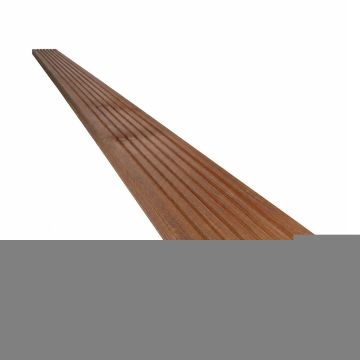 Treated Brown Dual Sided Decking Board (T) 24mm (W) 120mm (L) 1.8m - Pack of 50