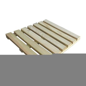 Treated Deck Tile (T) 35mm (W) 400mm (L) 400mm - Pack of 25