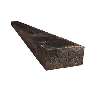 Treated Reject Black Sleeper (H) 95mm (W) 195mm (L) 2.4m