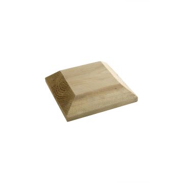 Treated Fence Post Cap (T) 27mm (W) 115mm