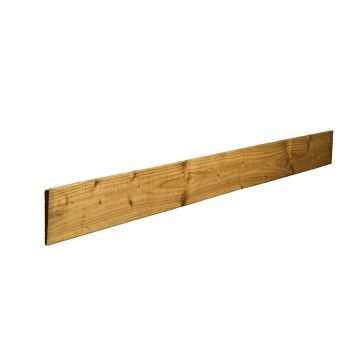 Treated Feather Edge Fence Board (T) 11mm (W) 100mm (L) 1.8m - Pack of 20
