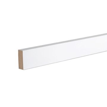 Primed MDF Square Architrave (T) 18mm (W) 44mm (L) 2.1m - Pack of 5