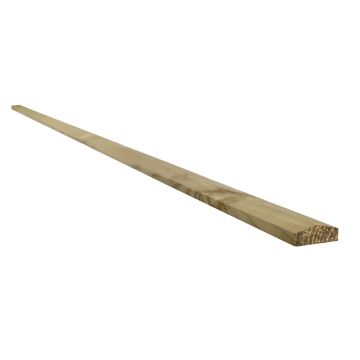 Treated Fence Capping Rail (T) 15mm (W) 40mm (L) 1.83m