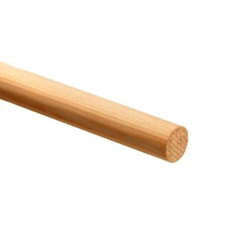 Pine Dowel Moulding (T) 15mm (W) 15mm (L) 900mm - Pack of 10