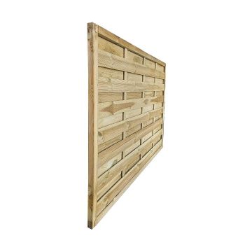 Pressure Treated 4ft Fence Panel (W) 1.8m (H) 1.2m