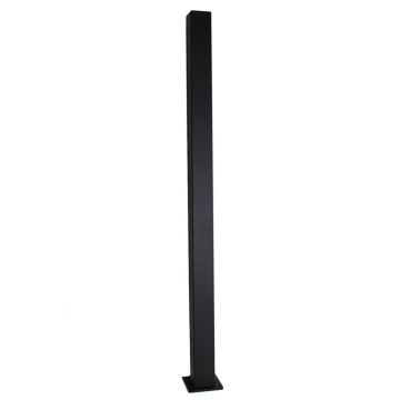 Vista Aluminium Metal Balustrade Post (T) 63mm (W) 65mm (H) 36in