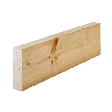 Treated CLS Timber (T) 38mm (W) 140mm (L) 2.4m - Pack of 3